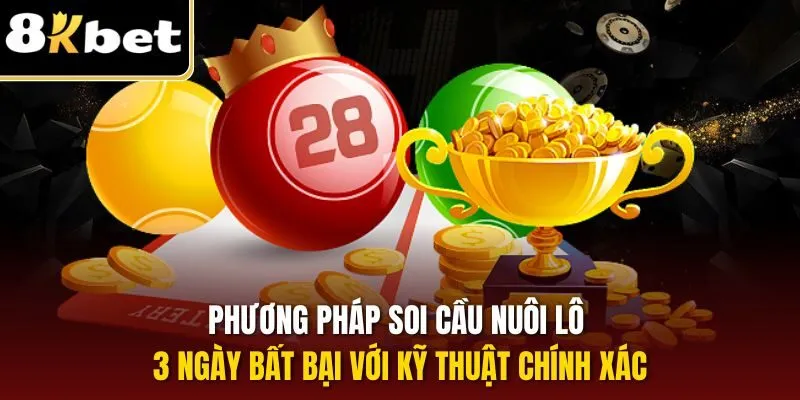 Phương pháp soi cầu nuôi lô 3 ngày bất bại với kỹ thuật chính xác